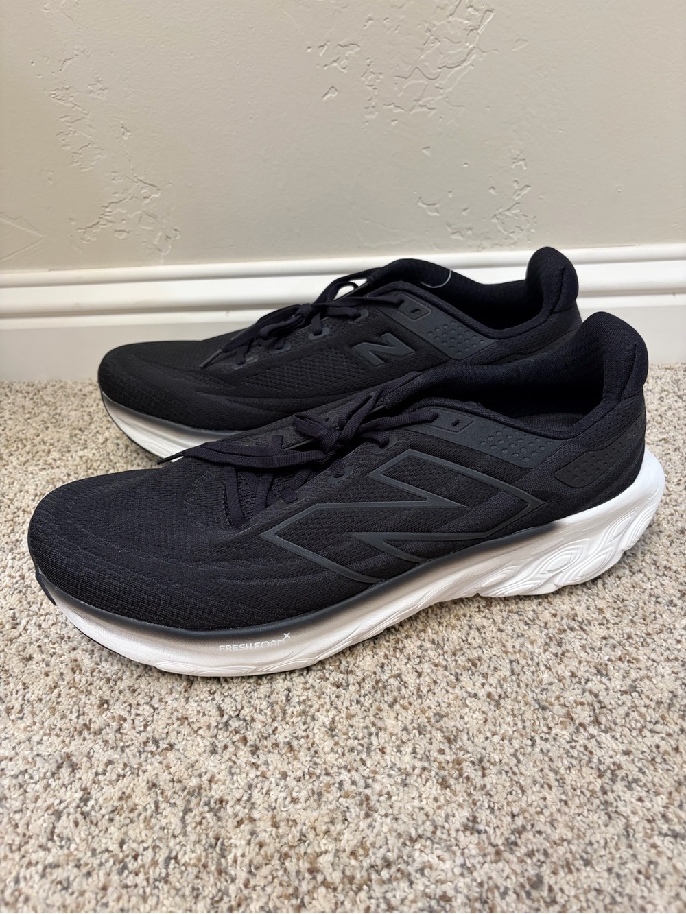 New Balance Fresh Foam X 1080v13 Men’s Size 16 4E Extra Wide Running Shoes Black